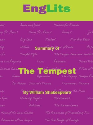 cover image of EngLits: The Tempest